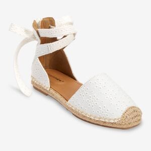 EUC Shayla Two-Piece Flat Espadrille